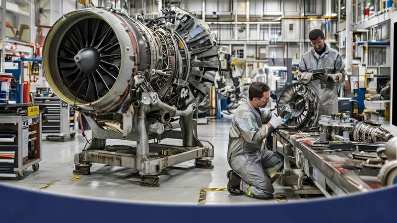 تأمین سرمایه در گردش بازآماد موتور سمت چپ هواپیمای ام دی ناوگان تابان